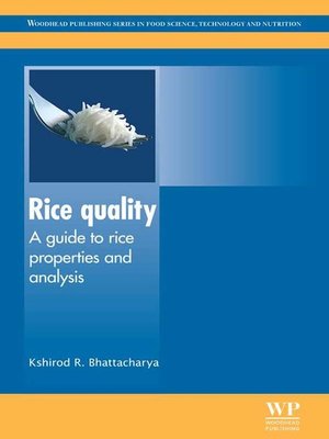 cover image of Rice Quality
